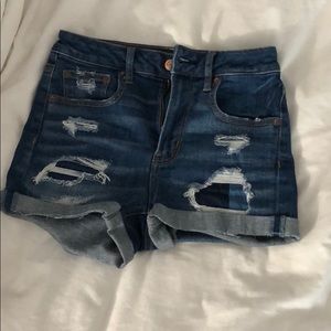 American Eagle high rise shorts